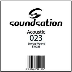 Soundsation BW023 - Akusztikusgitár húr SAW széria - 0.23 - D558D