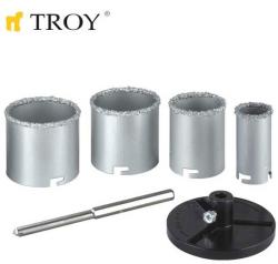 TROY Комплект боркорони 6 части (t 27406)