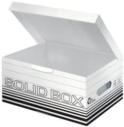 LEITZ Archiváló doboz, S méret, LEITZ "Solid", fehér (E61170001)