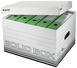 LEITZ Archiváló doboz, L méret, LEITZ "Solid", fehér (E61190001)