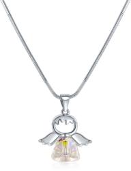 Luna Collection Lantisor si Pandantiv Argint 925 "PURE ANGEL" cu Swarovski® Crystals + Cutie LED