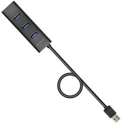 AXAGON 4 portos USB3.0 gyorstöltő HUB (HUE-S2BP)