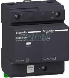 Schneider Electric Descărcător de supratensiuni modular cu transfer la distanta F+N 25 kA Prd1 master 16361 (16361)