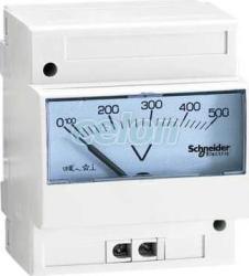 Schneider Electric Voltmetru analogic modular vlt - 0. . . 500 v AC (16061)