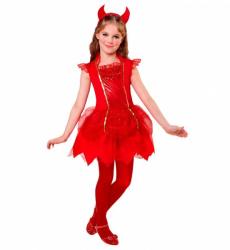 Widmann Costum dracusor rosu fetita (WID0746) Costum bal mascat copii