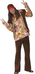 Smiffy's Costum hippie barbat (WIDSM34064)