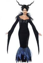 Smiffy's Costum maleficent femei - marimea 140 cm (WIDSM43724)