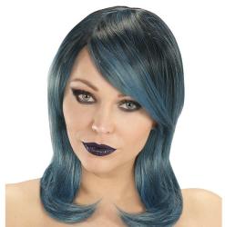 Widmann Italia Peruca megan negru-albastru (WID06429)