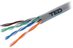 Ted Electric Cablu Utp Cat 5 Cupru 0.5mm 305m Ted Electric (kab-ted4)
