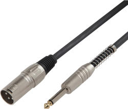 Soundsation BPCXJ-15BK - Hangfalkábel: XLR 3pólusú papa - 6.3mm Jack MONO / 2x1.3 mm2 / 15m - G106G