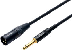 Soundsation WM-UXMJ05 - Wiremaster szimmetrikus mikrofonkábel XLR(papa)-6.3mm Jack MONO / 5m - R327R