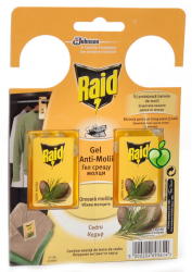 Raid гел срещу молци, Кедър, 2 броя