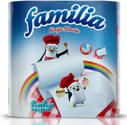  Familia кухненска ролка, Бяла, 4 броя