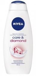 Nivea крем душ гел пяна за вана, Diamond touch, 750мл