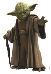 AG Design Sticker Yoda Star Wars (14721)