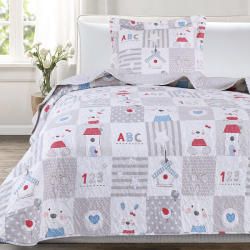 AA Design Cuvertura pentru pat copii Carina (CUVATECARINA-7843)