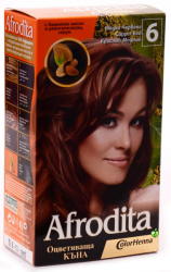 Aphrodite къна за коса, номер 6, Медно червено