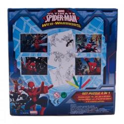 Total Office Trading Puzzle 4 in 1 Spider-Man