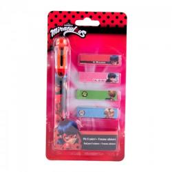 Total Office Trading Pix 6 culori + memo stick Miraculous