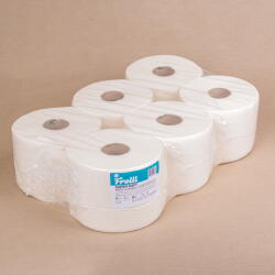 Frolli WC Papír Frolli Super Soft Midi Jumbo Centerfeed - 2 rétegű - 6 tekercs