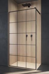 Radaway Modo New Black II Factory walk-in zuhanyfal, 110x200cm (389114-54-55)