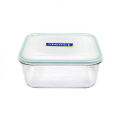 Glasslock Cutie pentru alimente, din sticla, cu capac din plastic, 900 ml, Glasslock (D1-MCSB-090)