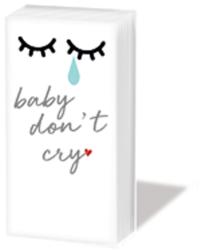 PPD Don't Cry papírzsebkendő, 10db-os