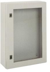 Schneider Electric Spacial CRN NSYCRN65250T Falra szerelhető fém szekrény, Üvegezett ajtóval, 600x500x250, IP66, szerelőlap nélkül, Spacial CRN (Schneider NSYCRN65250T) (NSYCRN65250T)