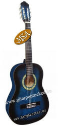 MSA C-9 BLB, 3/4-es kék gyermek klasszikus gitár