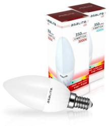 Asalite E14 4w Led Fényforrás Gyertya 3000k 350 Lumen (asal0014)