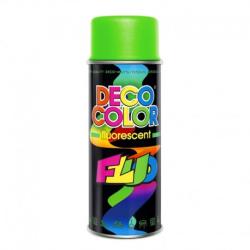 Deco Color Vopsea fluorescenta Spray fluorescent verde 400 ml