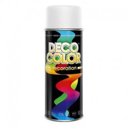 Deco Color Spray vopsea auto RAL 9010 Flat White, 400 ml