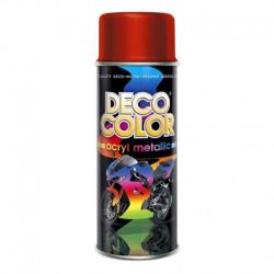 Deco Color Spray vopsea auto metalizat rosu 400 ml