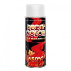 Deco Color Spray vopsea temperatura alb 400 ml