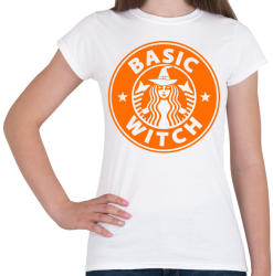 printfashion Basic Witch - Női póló - Fehér (1860100)