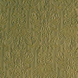 Ambiente Elegance Olive Green papírszalvéta 33x33cm, 15db-os