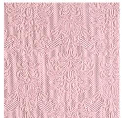 Ambiente Elegance pastel rose papírszalvéta 25x25cm, 15db-os