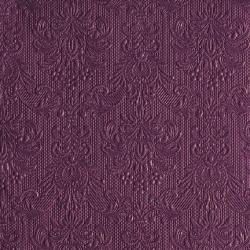 Ambiente Elegance aubergine papírszalvéta 33x33cm, 15db-os
