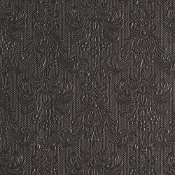 Ambiente Elegance dark grey papírszalvéta 33x33cm, 15db-os
