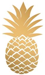 PPD Golden Pineapple papírszalvéta 33xcm, 20db-os