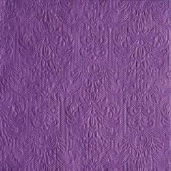 Ambiente Elegance purple papírszalvéta 33x33cm, 15db-os