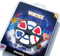 Tactrics Vortex Snakes, kiegészítő korongkészlet a Vortex Basic társasjátékhoz (piros-kék)
