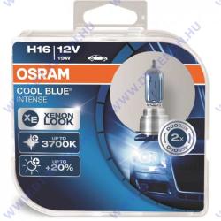 OSRAM Cool Blue Intense H16 DUO BOX halogén izzó 64219CBI-HCB