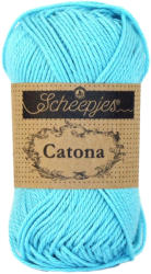 Scheepjes Catona 397 Cyan - ciánkék pamut fonal