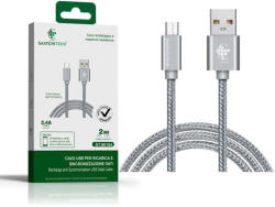 Saatchitech Mágneses USB C kábel ezüst (ST.90115-silver) - kulsoaksi
