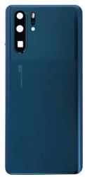 tel-szalk-015728 Huawei P30 Auróra kék OEM akkufedél, hátlap, hátlapi kamera lencse (tel-szalk-015728)