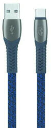 RIVACASE USB kábel, USB - USB-C, 1, 2 m, RIVACASE PS6102, kék (RUK6102BL) (4260403575963)