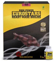 SBS eurostar boilies+50ml dip strawberry 1kg etető bojli (SBS60-036)