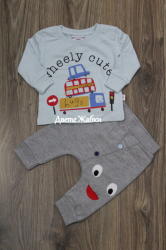 Watch me grow Комплект за момче Cute, 3/6 м, 6/9 м, 9/12 м