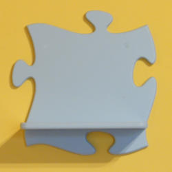 Batadecor Puzzle gyerek polc (pasztell kék)